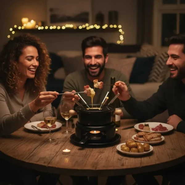 Set X 11 Piezas Fondue Antiadherente 6 Personas