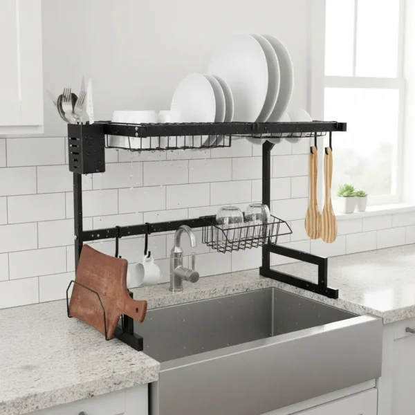 D_NQ_NP_2X_859613-MLA114181883422_082026-F ESCURRIDOR SECAPLATO RACK ORGANIZADOR DE COCINA