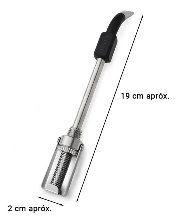 BOMBILLA AUTOLIMPIANTE 19CM ACERO INOX - OTTEN -
