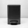 Cesto Recipiente Basura C/ Pedal Otten 30 Lts Negro