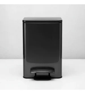Cesto Recipiente Basura C/ Pedal Otten 30 Lts Negro
