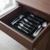 Cubiertero Extensible 9 Divisiones Organizador Otten Negro