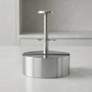 D_NQ_670132-MLA116538039047_082026-OO Molde Prensa De Hamburguesas Acero Otten 11,4 Cm - Plateado