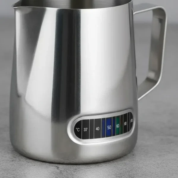 Jarra De Leche Pitcher Termometro Acero Inox 350 Ml - Otten -