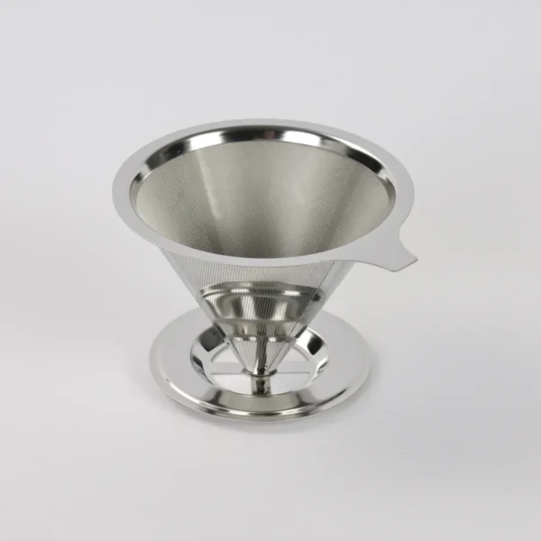 FILTRO DE CAFÉ C/SOPORTE ACERO INOX. 12,5CM- OTTEN -