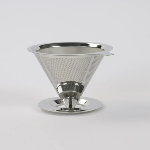 FILTRO DE CAFÉ C/SOPORTE ACERO INOX. 12,5CM- OTTEN -