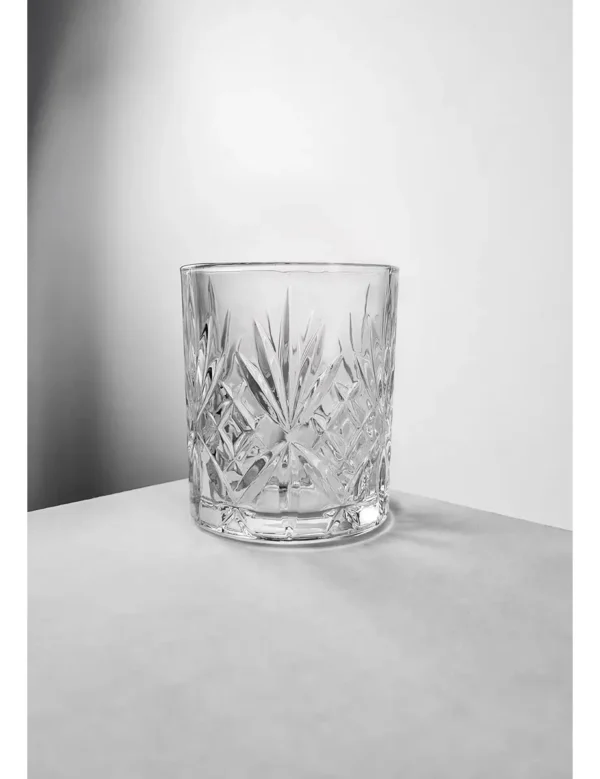 D_NQ_NP_2X_775531-MLA79830628719_102024-F Set X 6 Vaso Vidrio Labrado Deli Glass 230 Ml Transparente