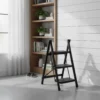 Escalera Resistente Rebatible De Hierro 3 Peldaños Otten
