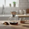 FILTRO DE CAFÉ C/SOPORTE ACERO INOX. 12,5CM- OTTEN -