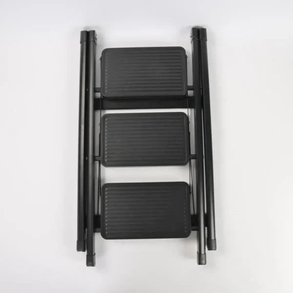 Escalera Resistente Rebatible De Hierro 3 Peldaños Otten