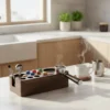 CAJA ORGANIZADORA P/CAFÉ DE MADERA TS1212 9 - OTTEN