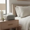 CAJA DE PAÑUELOS ECOCUERO GRIS -OTTEN-