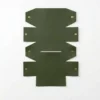 OTTEN CAJA DE PAÑUELOS ECOCUERO VERDE