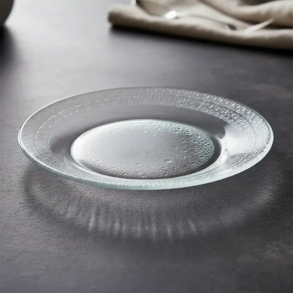 PLATO PLAYO VIDRIO ACQUAMARINE 23 CM - RIGOLLEAU