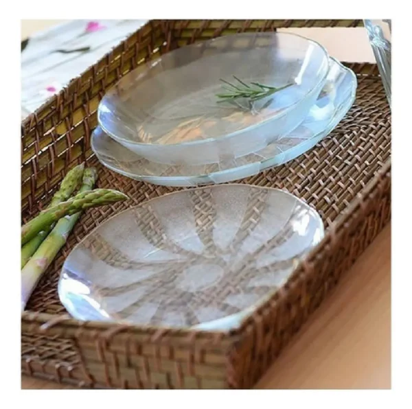 PLATO PLAYO VIDRIO GALAXIA 23.6 CM - RIGOLLEAU