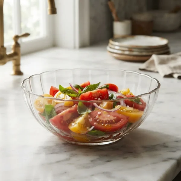 BOWL ENSALADERA 20 CM PRIMAVERA VIDRIO 1600 ML - RIGOLLEAU
