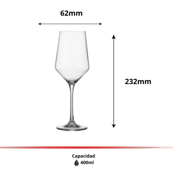 31047RIG134-3 COPA BAIRES DEGUSTACION 400 ML - RIGOLLEAU